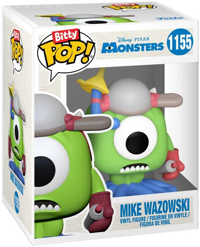 Funko Pop! vinyl figure packaging of Mike Wazowski from Monsters, Inc.