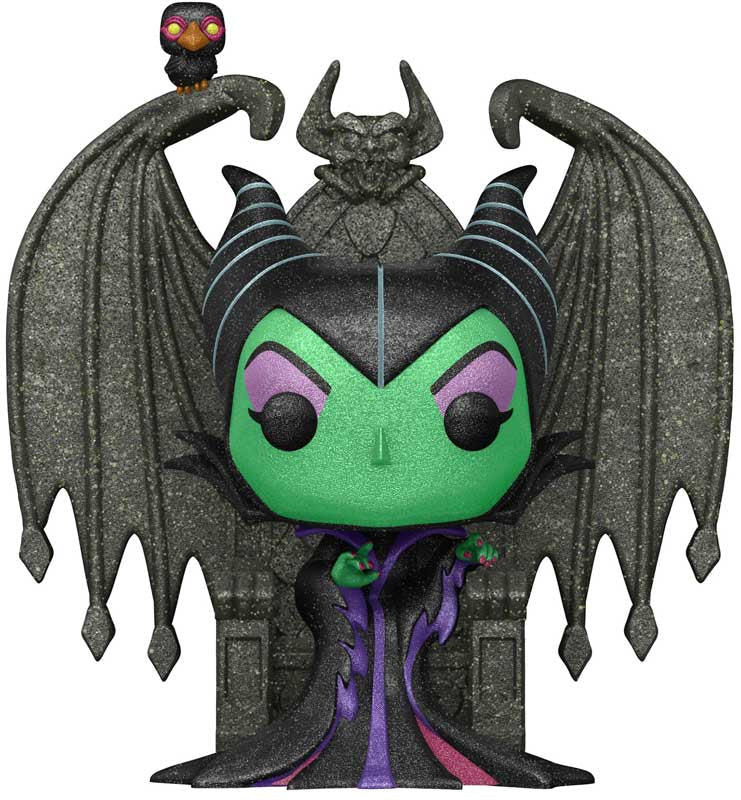 Funko Pop! vinyl figure of a character with green skin, purple accents, and large wings on a white background