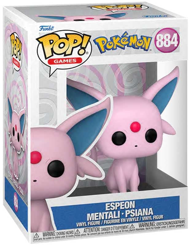 Funko Pop! Games Pokemon Espeon vinyl figure in packaging