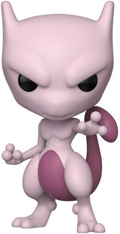 Funko Pop! vinyl figure of Mewtwo on a white background