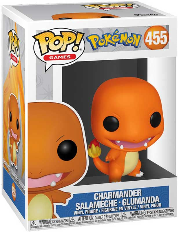 Funko Pop! Games figure of Charmander in packaging