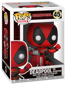 Funko Pop! Deadpool on scooter figure packaging