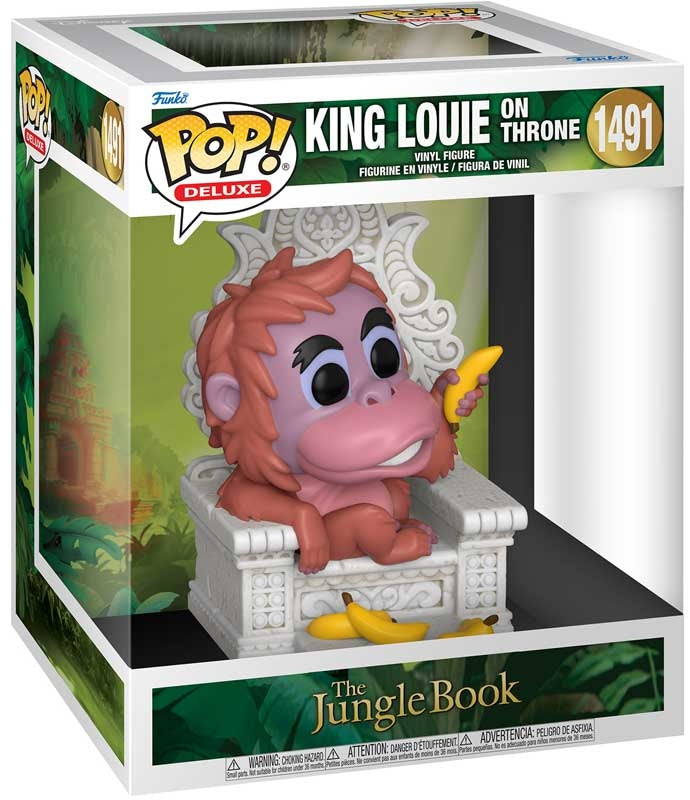 Funko Pop! King Louie on Throne vinyl figure packaging