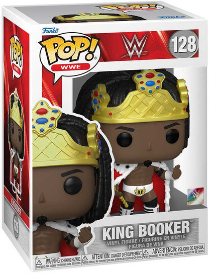 Funko Pop! King Booker WWE vinyl figure packaging