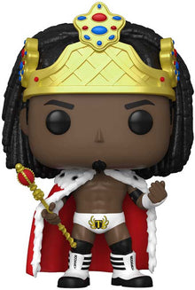 Funko Pop! vinyl figure of a character with a crown and robe on a white background