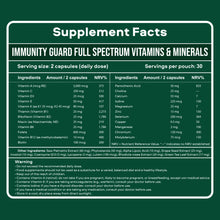 Immunity Guard - Full Spectrum Vitamins & Minerals