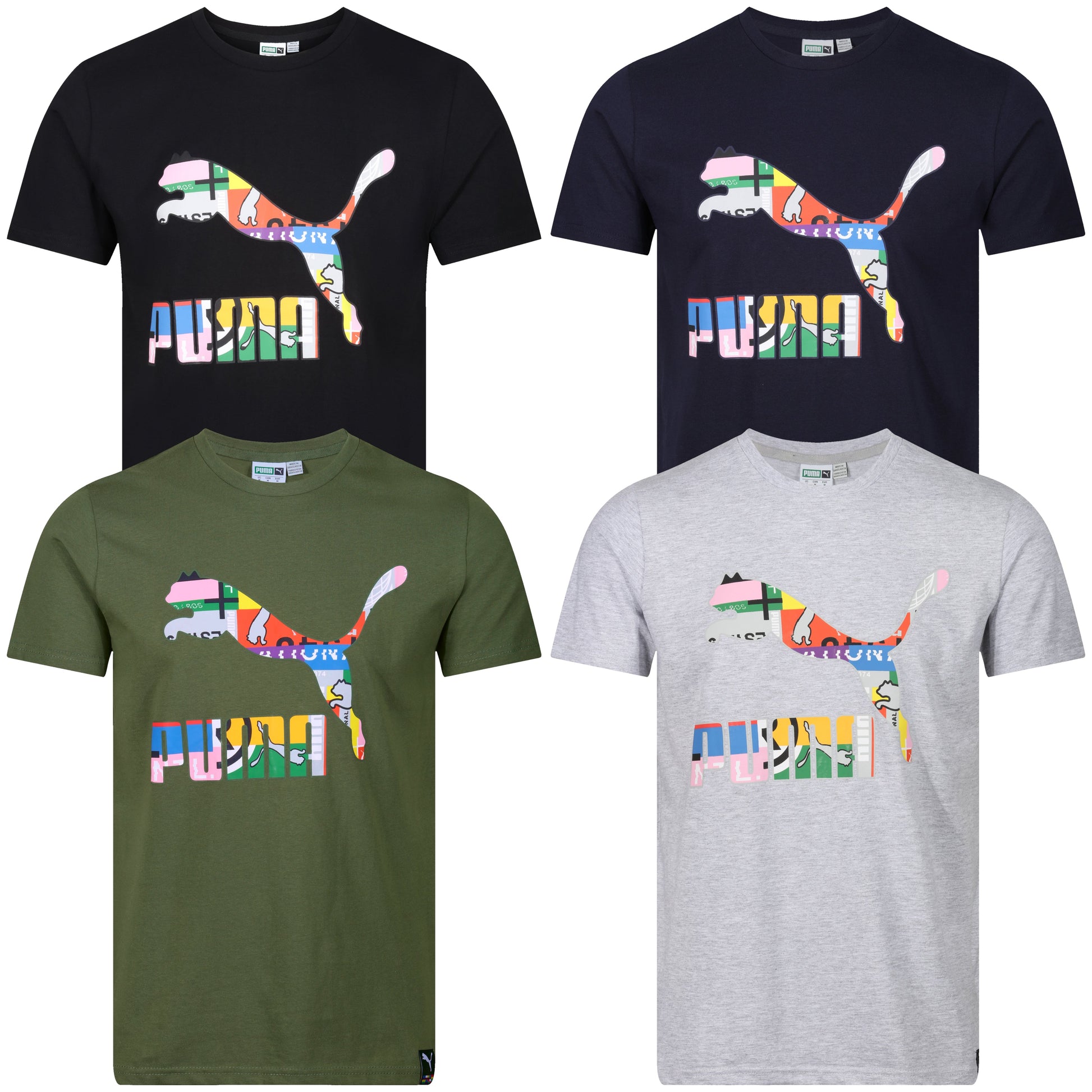 Puma International Graphic T-Shirt in soft cotton. Stylish, breathable & comfortable for casual or sportswear. Shop now at New, Used and More!