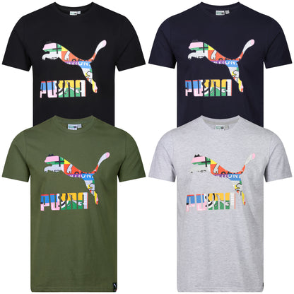 Puma International Graphic T-Shirt in soft cotton. Stylish, breathable & comfortable for casual or sportswear. Shop now at New, Used and More!