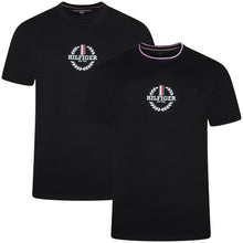 Tommy Hilfiger Global Stripe Print Graphic T-Shirt