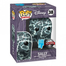 Funko Pop! vinyl figure packaging for Sally from Disney's A Nightmare Before Christmas, featuring the Funko and Disney logos.