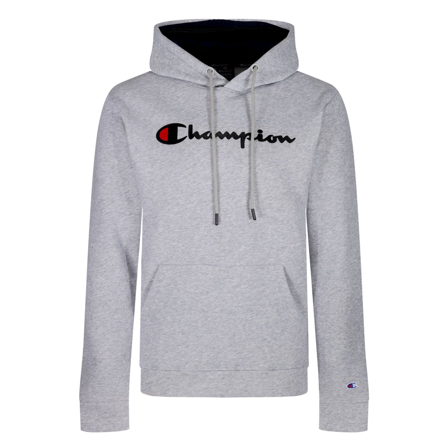 Champion Script Logo Hoodie in soft cotton-blend. Stylish, comfortable & casual, perfect for layering up during winter. Shop now at New, Used and More!