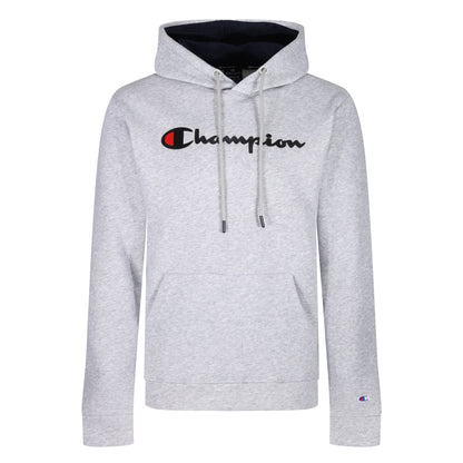 Champion Script Logo Hoodie in soft cotton-blend. Stylish, comfortable & casual, perfect for layering up during winter. Shop now at New, Used and More!