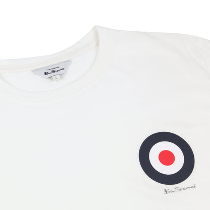 Ben Sherman Crew Neck Target T-Shirt in soft cotton. Iconic logo, stylish fit & everyday comfort. Classic British Style. Shop now at New, Used and More!