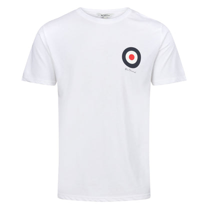 Ben Sherman Crew Neck Target T-Shirt in soft cotton. Iconic logo, stylish fit & everyday comfort. Classic British Style. Shop now at New, Used and More!