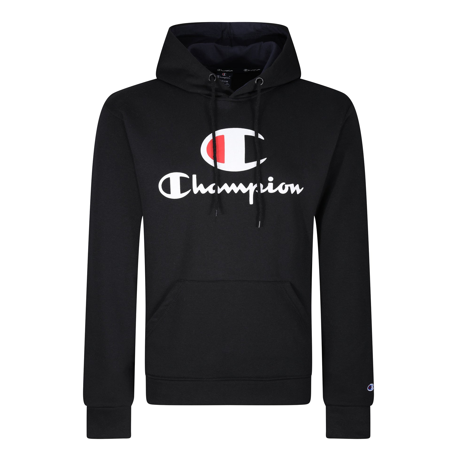 Champion Logo Hoodie in soft cotton-blend. Stylish, comfortable & casual - perfect for layering. Shop now at New, Used and More!