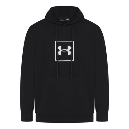 Under Armour Rival Box Logo Fleece Hoodie in soft fleece. Warm, comfortable & stylish for casual wear or workouts. Shop now at New, Used and More!
