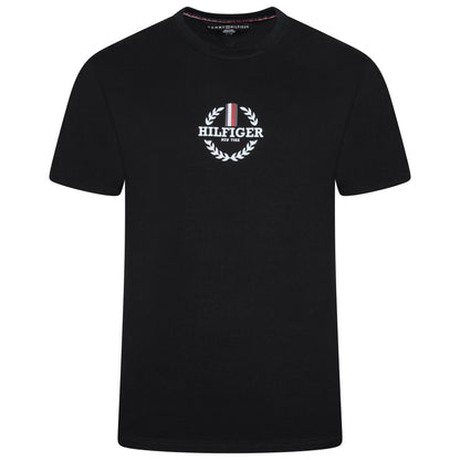 Tommy Hilfiger Global Stripe Print Graphic T-Shirt