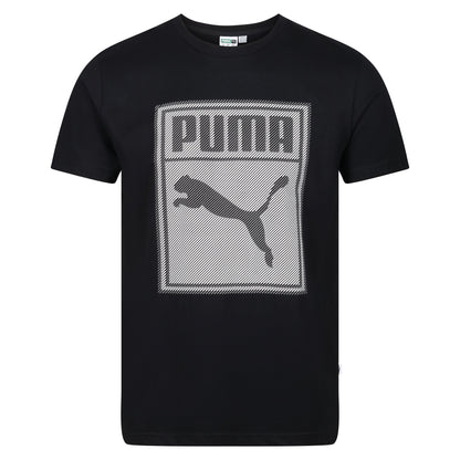 Puma Diagonal Stripe Graphic T-Shirt in soft cotton. Stylish, breathable & comfortable for casual or athletic wear. Shop now at New, Used and More!