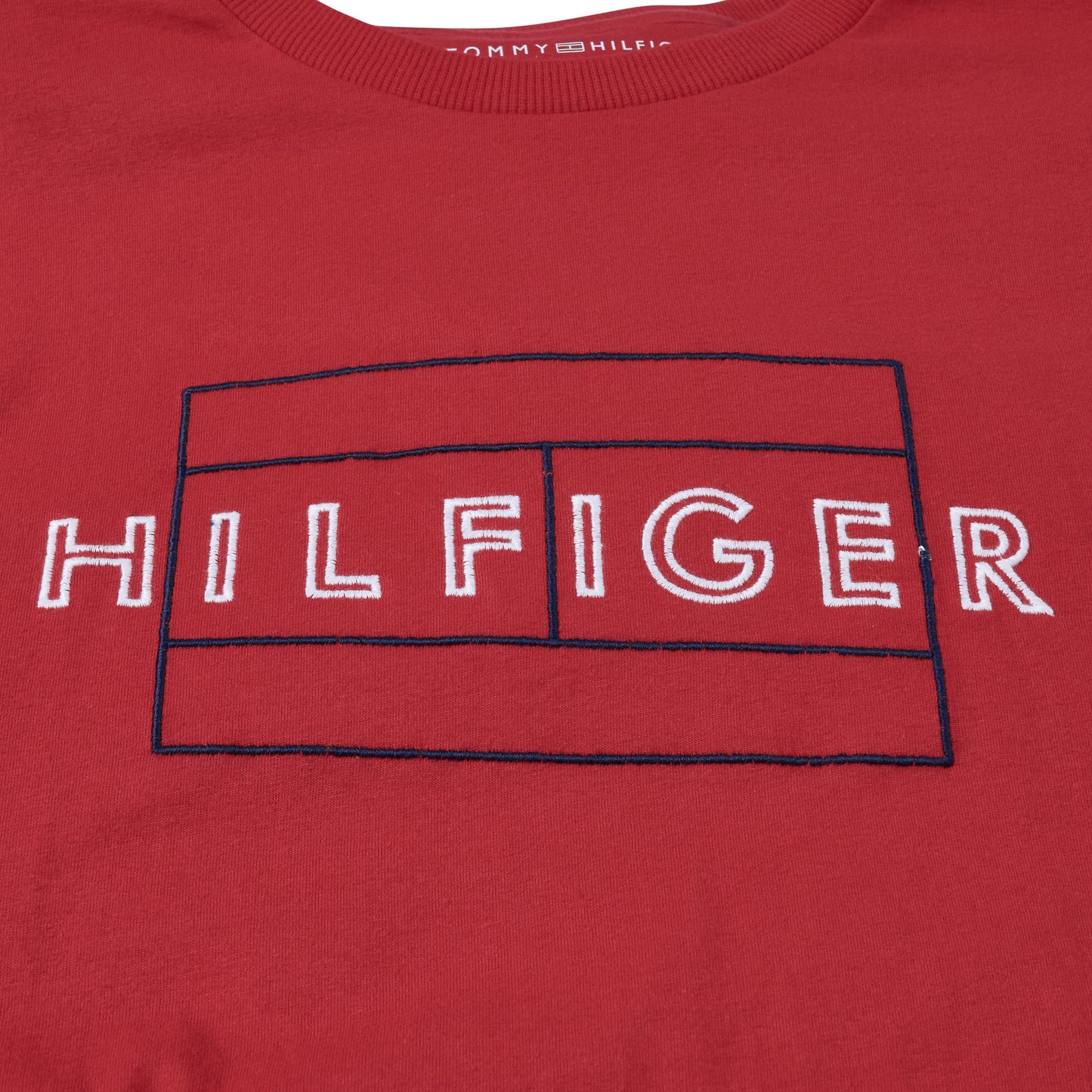 Tommy Hilfiger Embroidered Chest T-Shirt in soft cotton. Classic, stylish & comfortable - perfect for everyday wear. Shop now at New, Used and More!