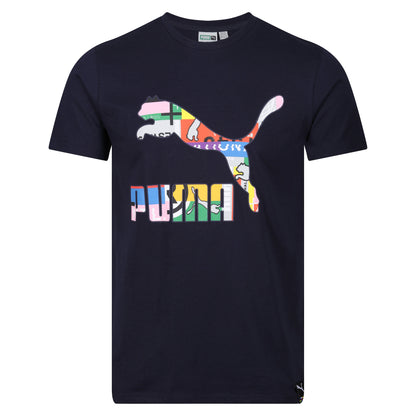 Puma International Graphic T-Shirt in soft cotton. Stylish, breathable & comfortable for casual or sportswear. Shop now at New, Used and More!