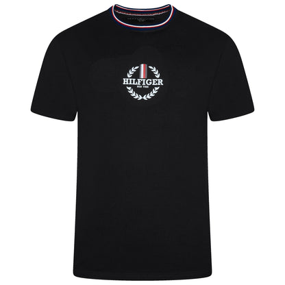 Tommy Hilfiger Global Stripe Print Graphic T-Shirt