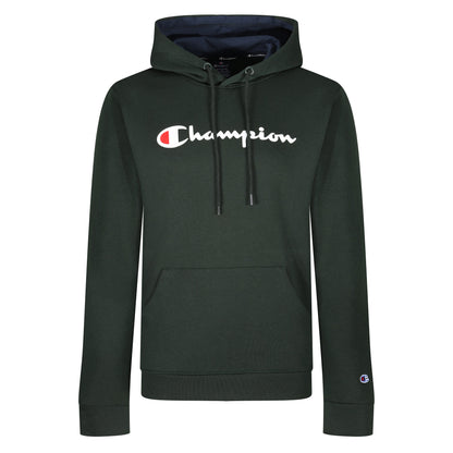 Champion Script Logo Hoodie in soft cotton-blend. Stylish, comfortable & casual, perfect for layering up during winter. Shop now at New, Used and More!