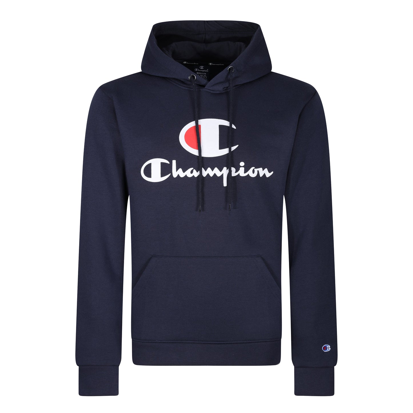 Champion Logo Hoodie in soft cotton-blend. Stylish, comfortable & casual - perfect for layering. Shop now at New, Used and More!