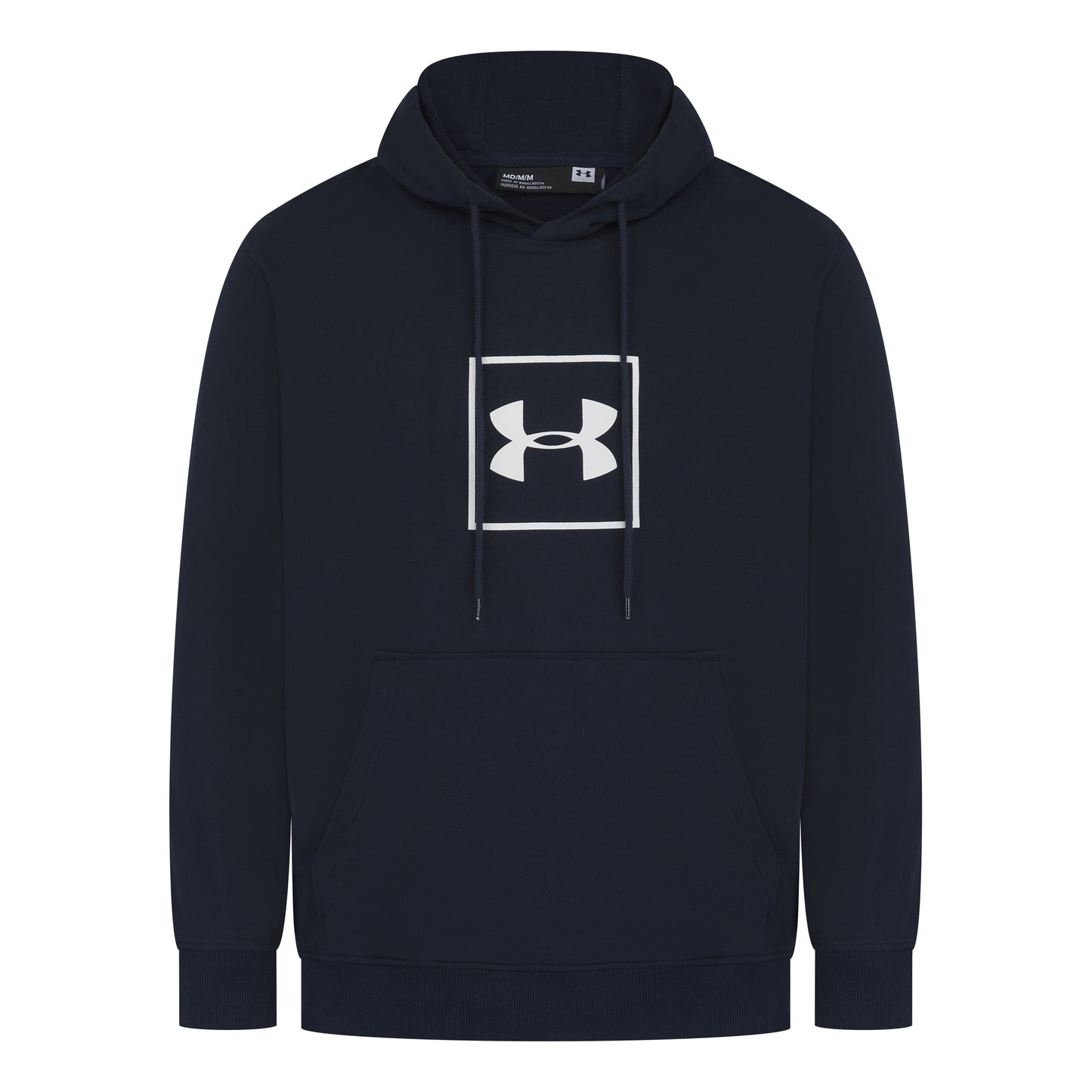 Under Armour Rival Box Logo Fleece Hoodie in soft fleece. Warm, comfortable & stylish for casual wear or workouts. Shop now at New, Used and More!