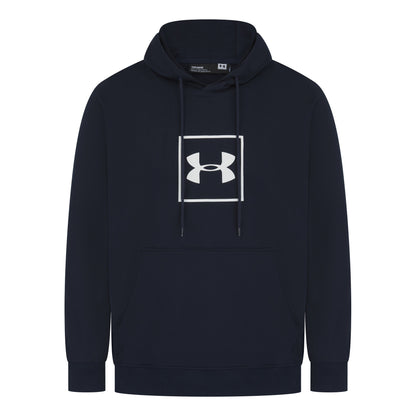 Under Armour Rival Box Logo Fleece Hoodie in soft fleece. Warm, comfortable & stylish for casual wear or workouts. Shop now at New, Used and More!