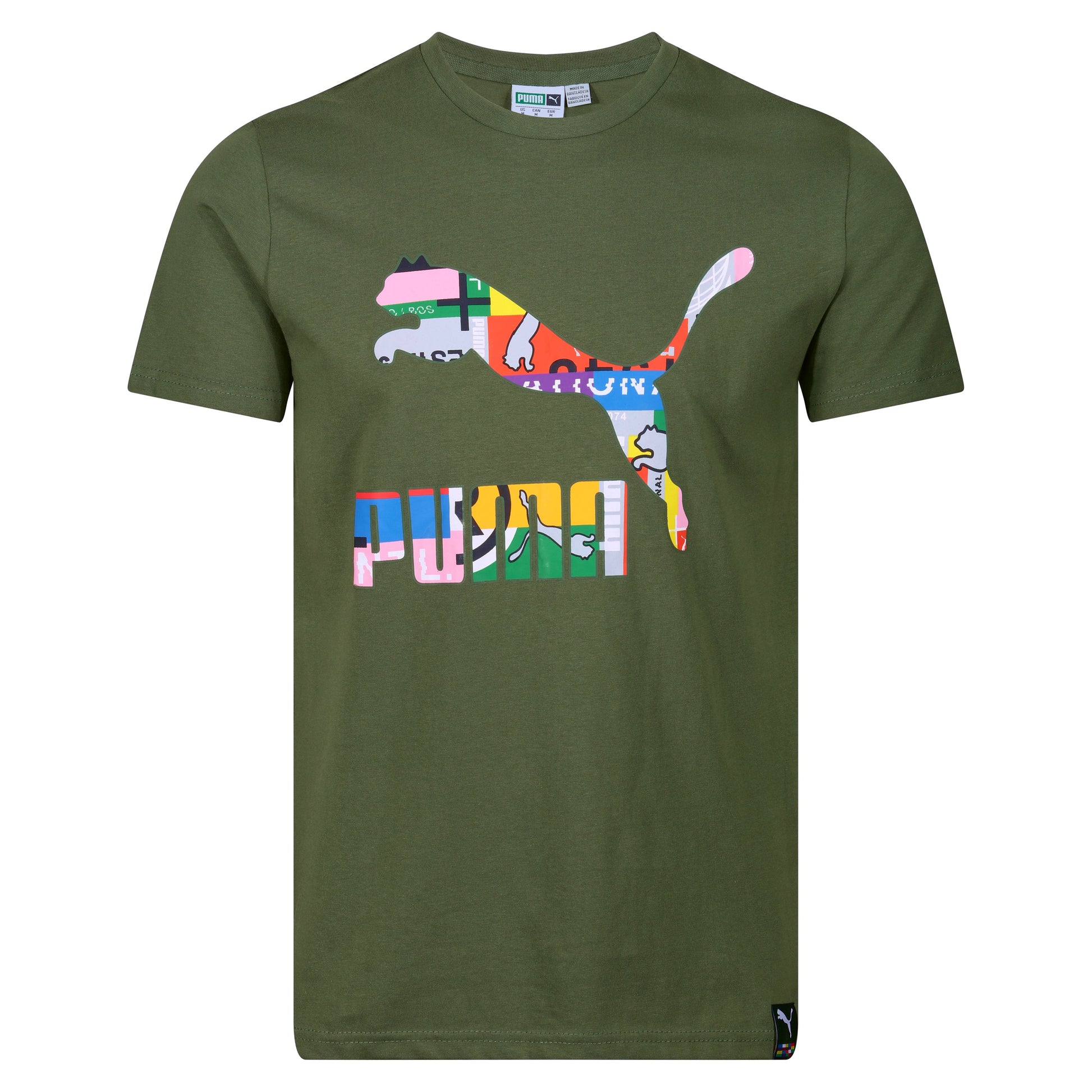 Puma International Graphic T-Shirt in soft cotton. Stylish, breathable & comfortable for casual or sportswear. Shop now at New, Used and More!