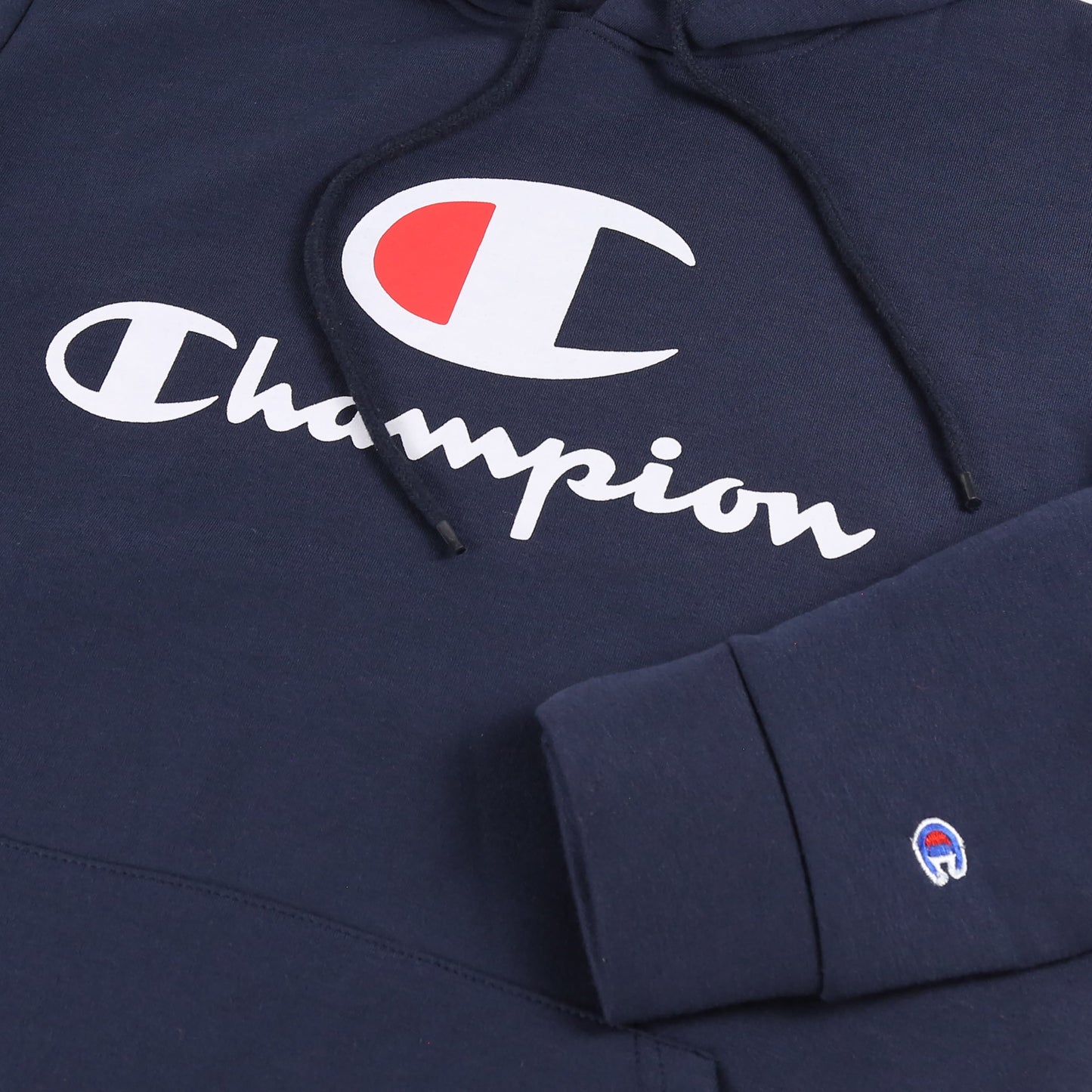 Champion Logo Hoodie in soft cotton-blend. Stylish, comfortable & casual - perfect for layering. Shop now at New, Used and More!