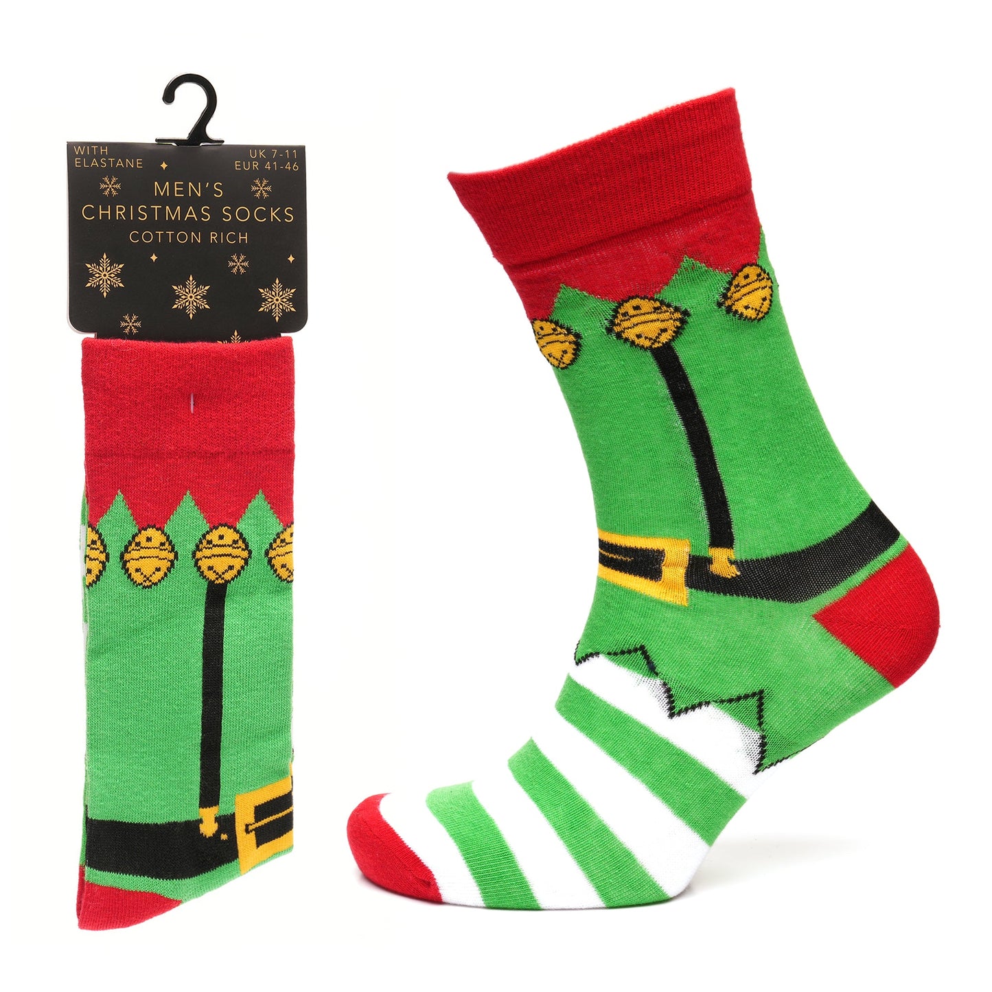 RJM Cotton Rich 1 Pair Christmas Socks