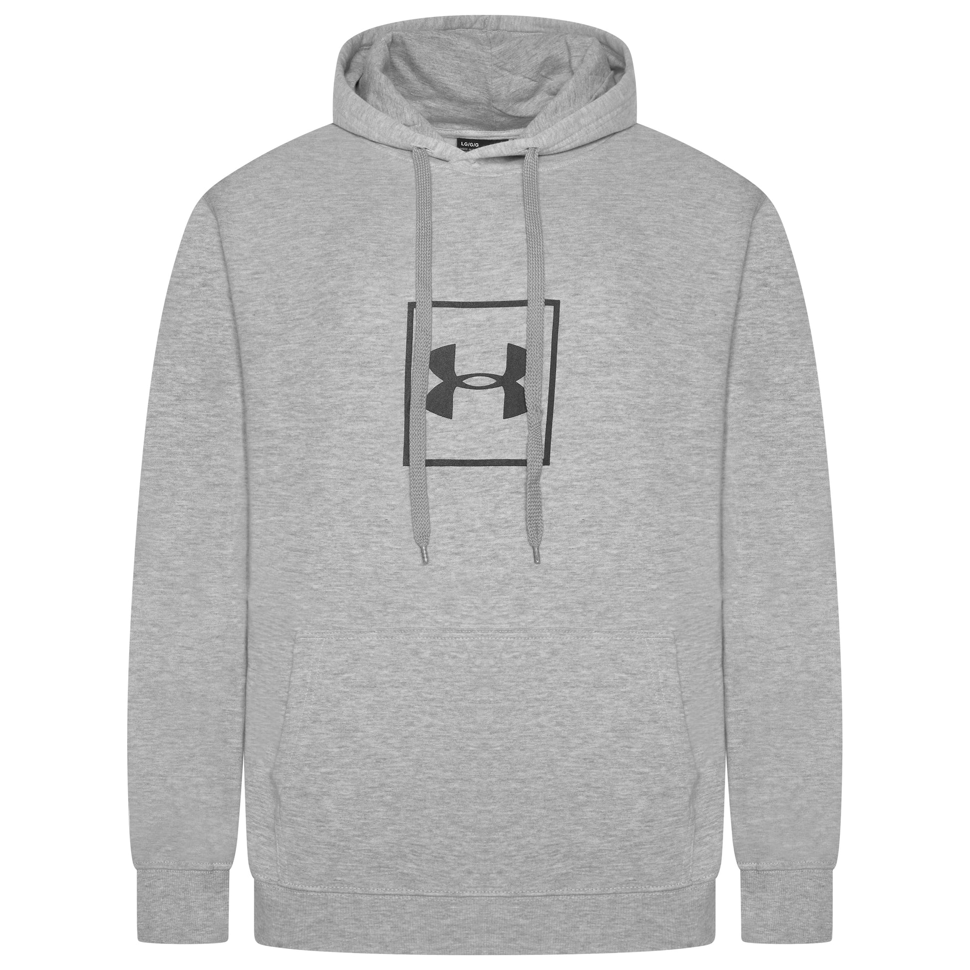 Under Armour Rival Box Logo Fleece Hoodie in soft fleece. Warm, comfortable & stylish for casual wear or workouts. Shop now at New, Used and More!