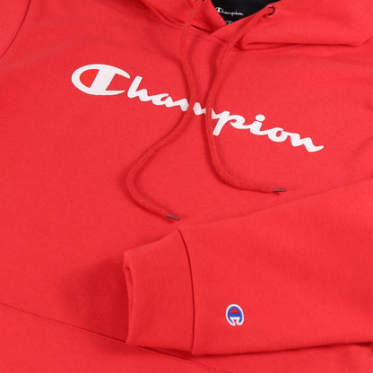 Champion Script Logo Hoodie in soft cotton-blend. Stylish, comfortable & casual, perfect for layering up during winter. Shop now at New, Used and More!