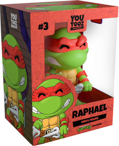 Boxed Raphael figurine from Teenage Mutant Ninja Turtles collection by You Tooz