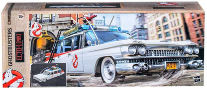 Model car kit of Ecto-1 from Ghostbusters with packaging