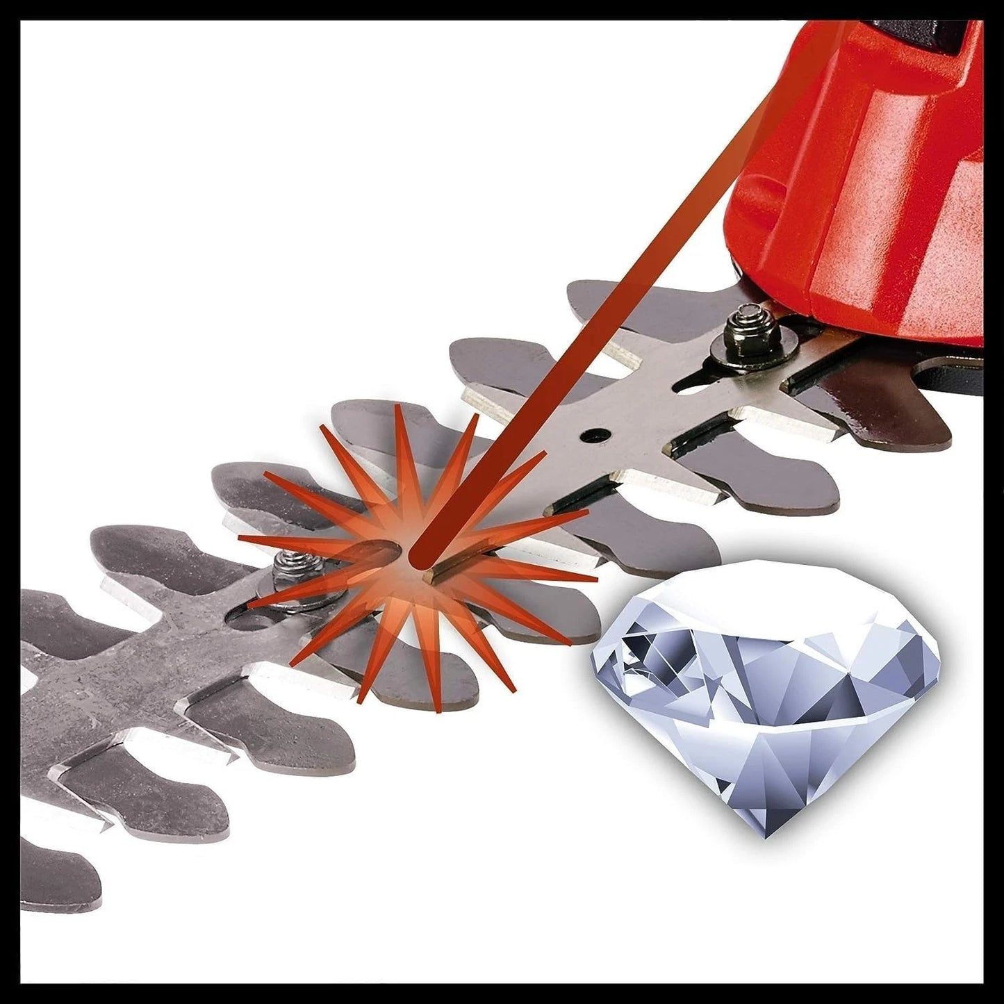 Einhell GE-CG 18/100 Li-Solo 18v Power X-Change Cordless Grass & Bush Shears