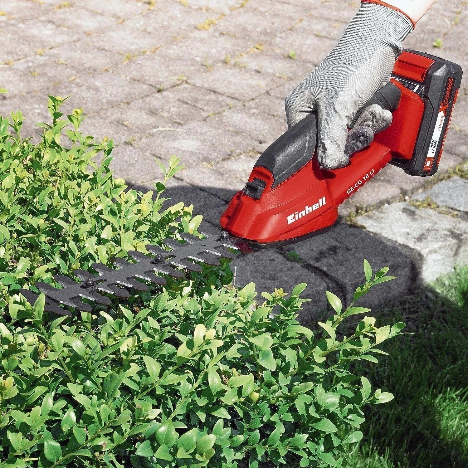 Einhell GE-CG 18/100 Li-Solo 18v Power X-Change Cordless Grass & Bush Shears
