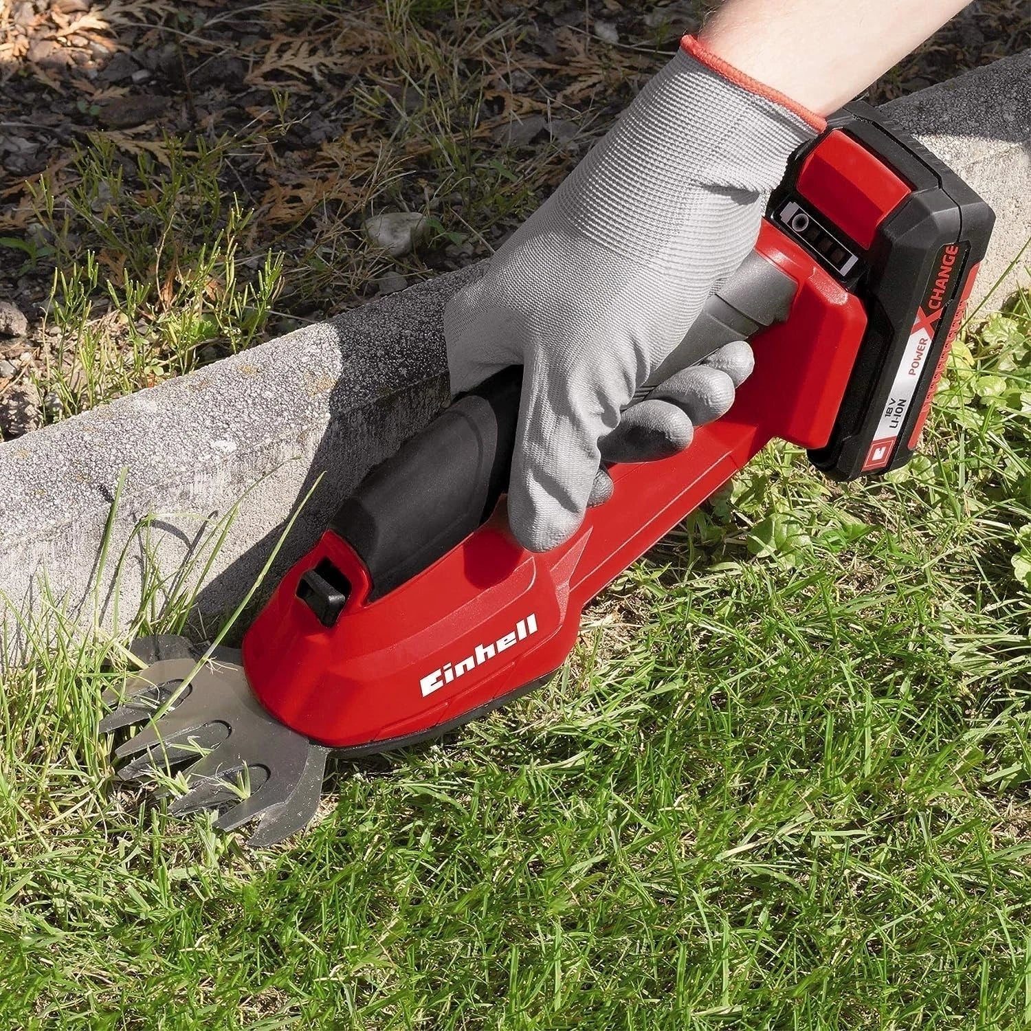 Einhell GE-CG 18/100 Li-Solo 18v Power X-Change Cordless Grass & Bush Shears