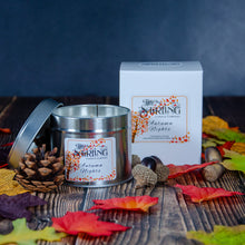 Autumn Nights - Travel Tin Candle - Cotton Wick
