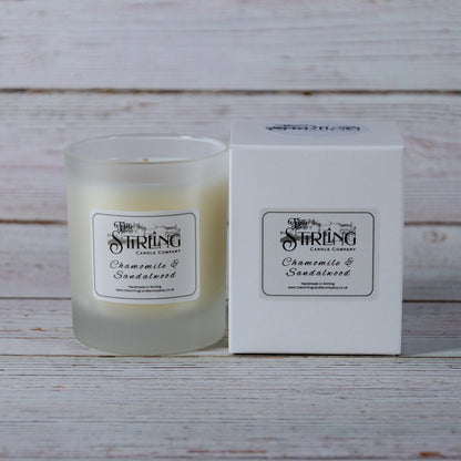 Chamomile & Sandalwood - Medium Candle