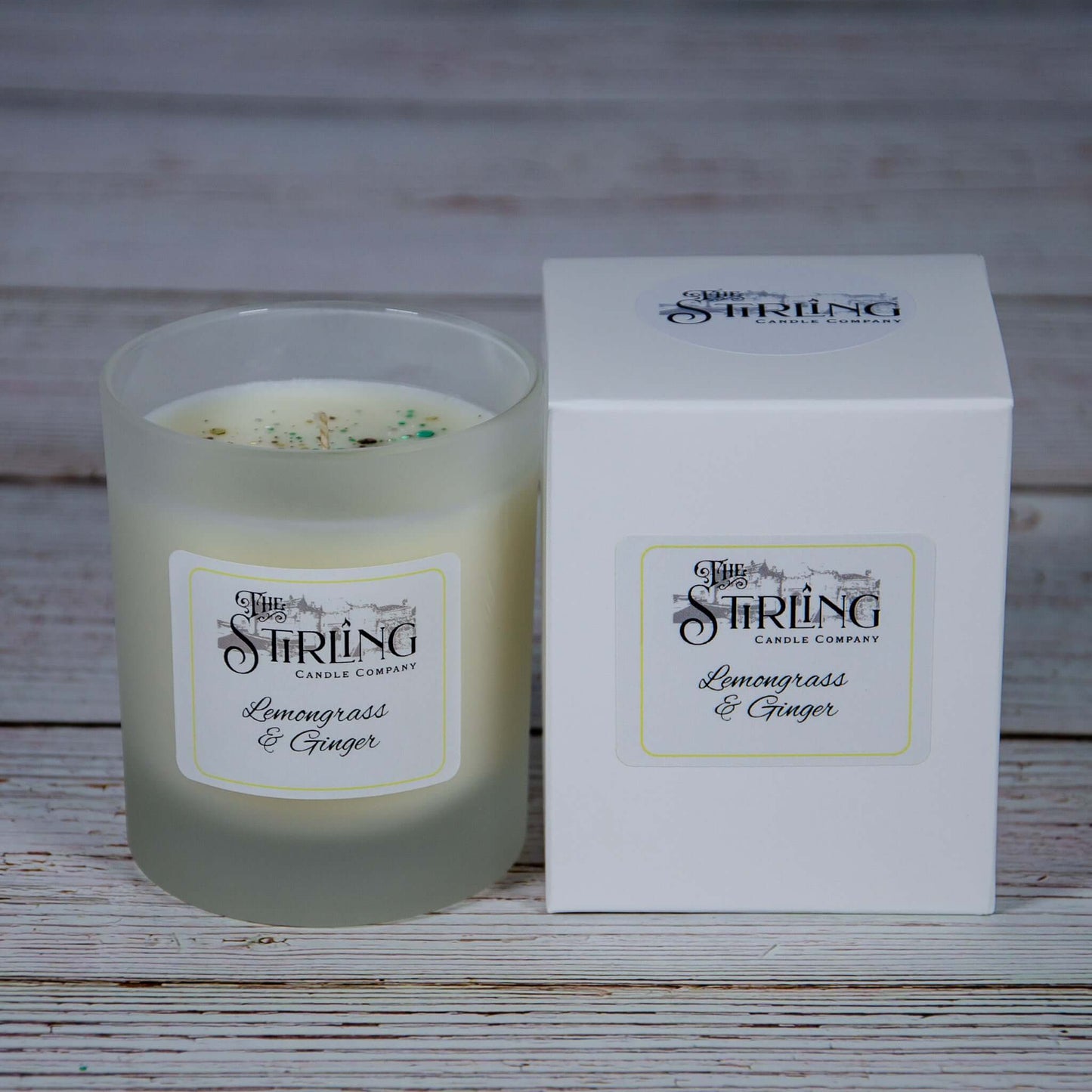 Lemongrass & Ginger - Medium Candle