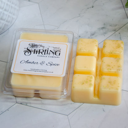 Amber & Spice - Wax Melt Clamshell