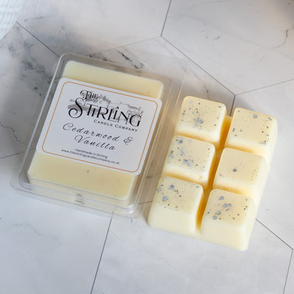 Cedarwood & Vanilla - Wax Melt Clamshell