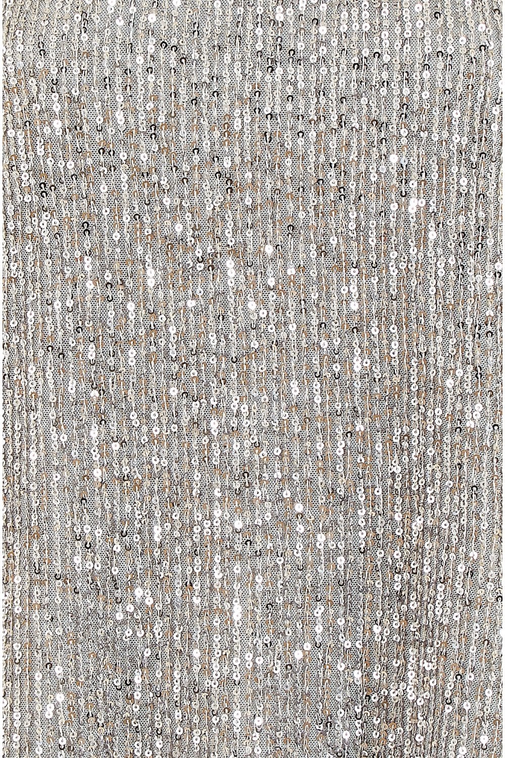 Silver Sequin Vest