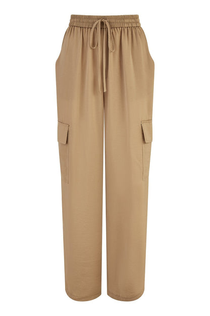 Stone Cargo Trousers