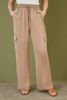 Stone Cargo Trousers