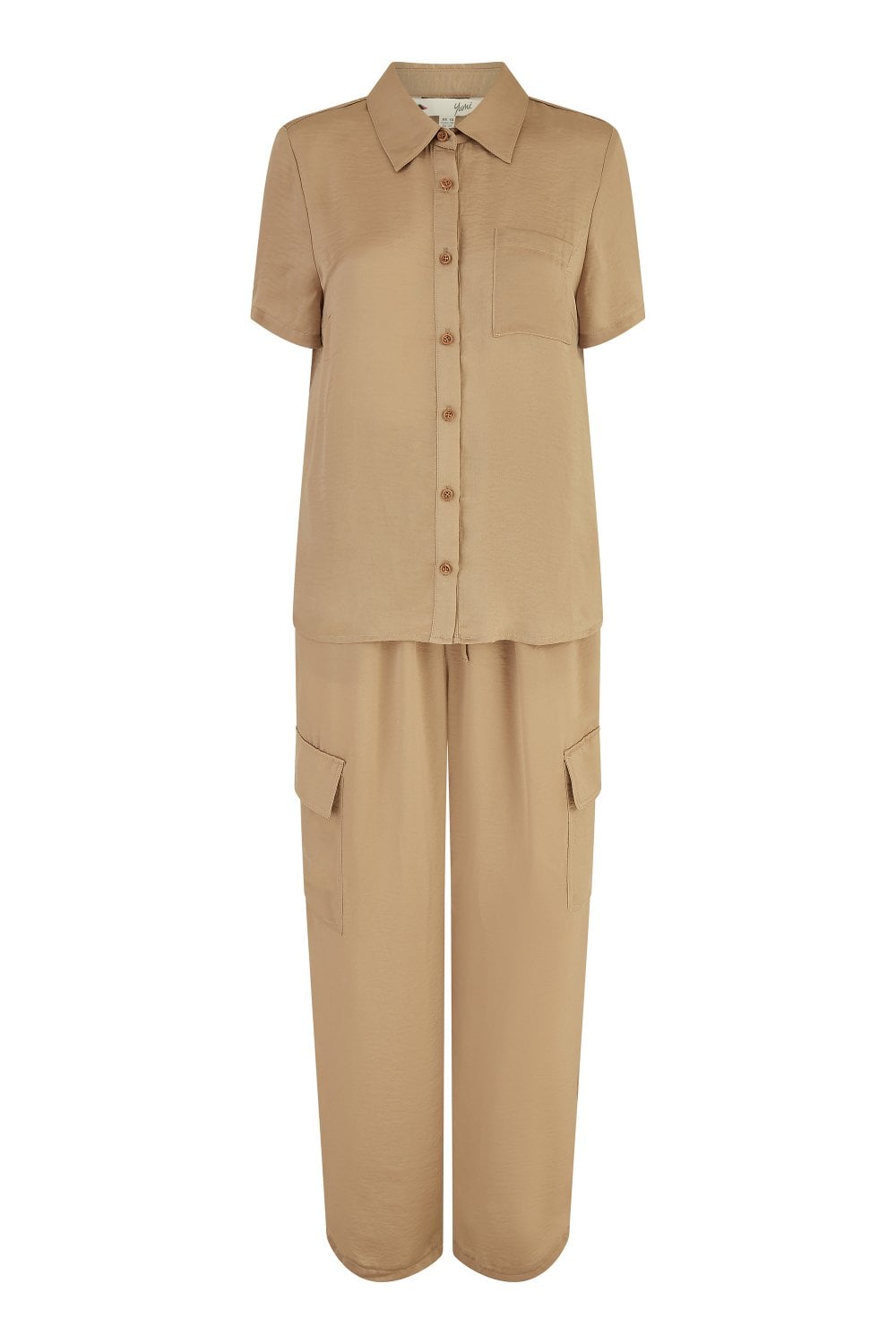 Stone Cargo Trousers